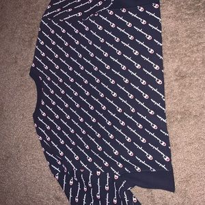 Cropped champion sweatshirt